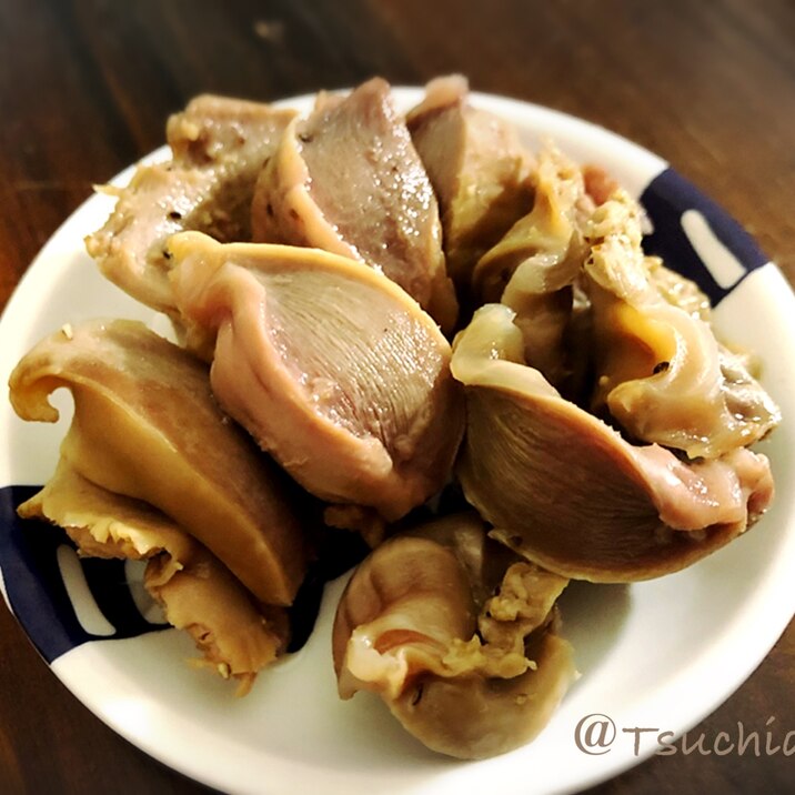 ポリポリ止まらない!アイラップで作る湯煎砂肝
